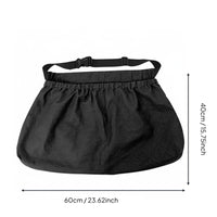 Waist Harvesting Apron Large Capacity Fruit Picking Apron Adjustable Strap Crop Harvesting Pouch for Gardeners