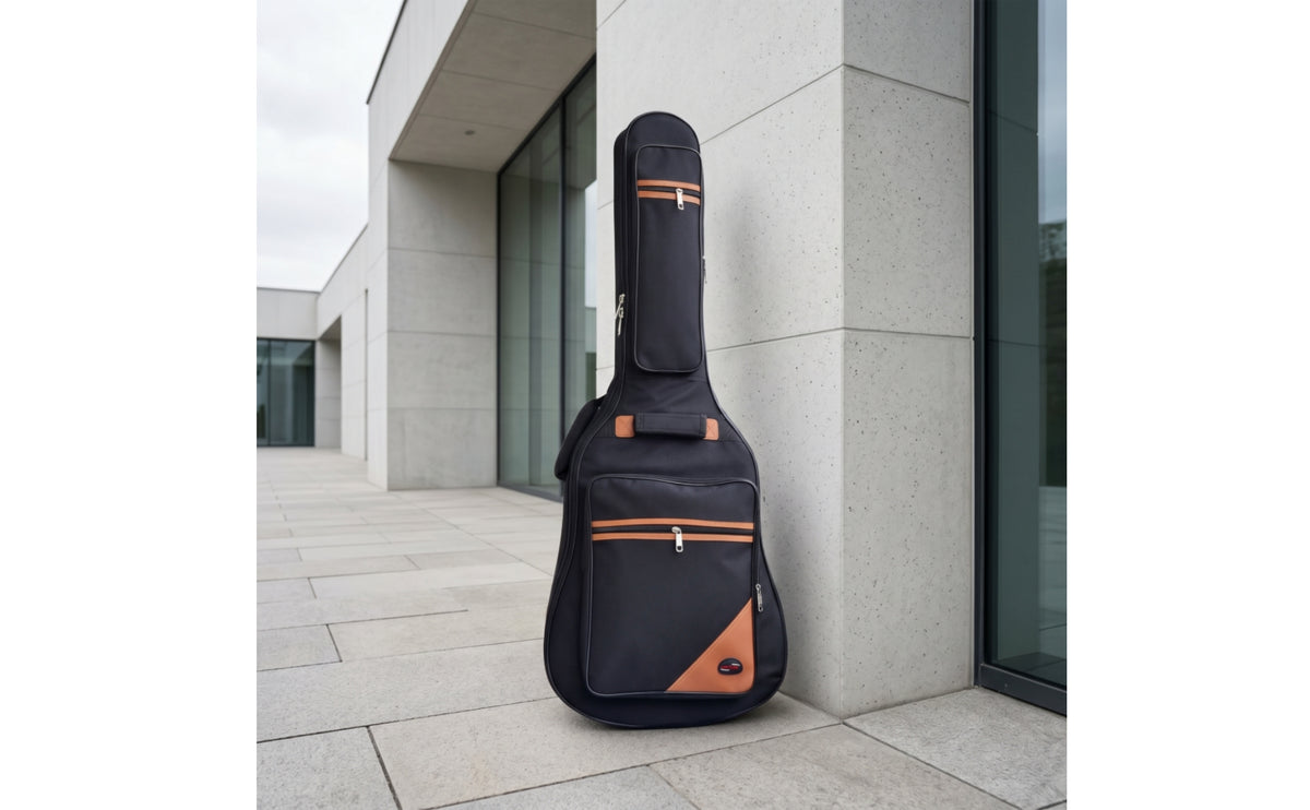 Guitar Bag with Backpack Straps Guarding   Soft for Students, Rehearsals