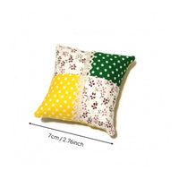 Patchwork Needle Cushion Soft Needle Holder Organizer for Embroidery