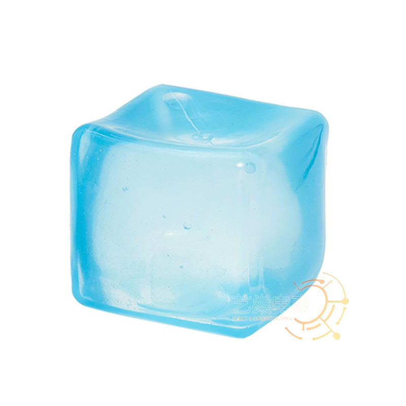 Blue Ice Cube Box