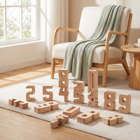 Unfinished Math Puzzle with Challenge Cards Interlocking Number Puzzle with Cards Child-Centered Educational Game Preschool for Classroom