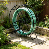 Manual Water Hose Reel Thickened Frame Fire Hose Reel Heavy Duty