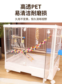 Chong Er Xin Jia Bird Cage for Parrots with Acrylic Door