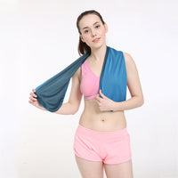 Cooling Ice Silk Towel for Sports, Fitness, and Outdoor Activities - Quick Dry & Absorbent