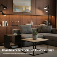 Multi-Piece Sofa Set Minimalist Design Modern Fabric Sofa Set Premium Upholstery Long-Lasting Construction for Adults