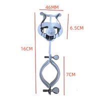 Adjustable Marching Lyre Handsunrestricted Sheet Music Clip with Clamp Sturdy Sheet Music Clip Portable for Rehearsals