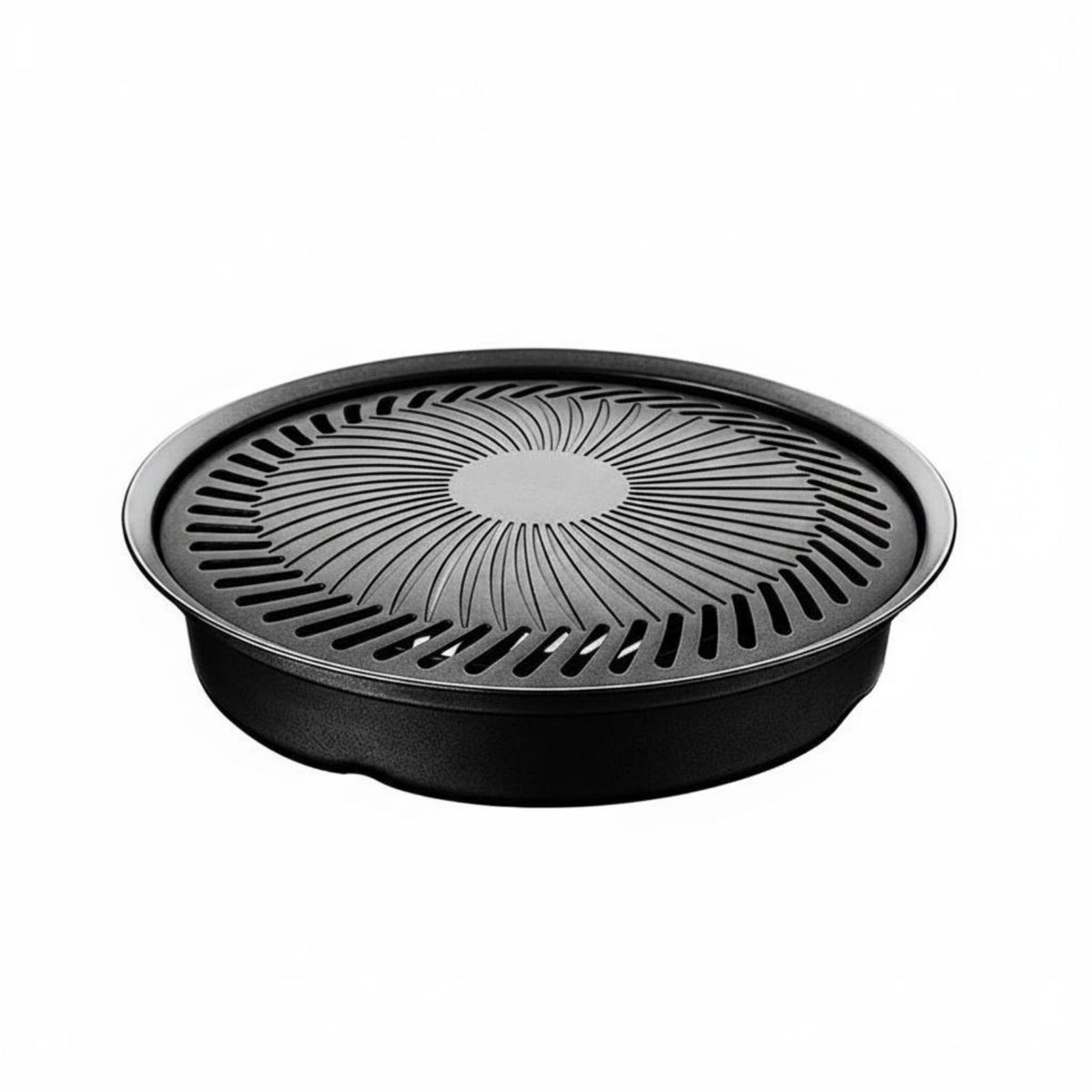 Korean BBQ Grill Pan Easy to Clean Cookware Even Heating for Outdoor
