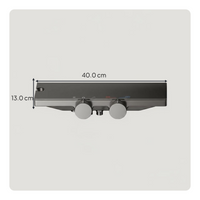 Pressure balance copper shower set