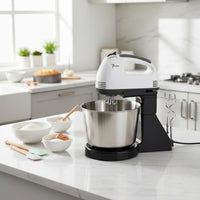 Multi-Functional Kitchen Stand Mixer with Bowl Powerful Engine Stand Mixer Easy to Clean for Bakers, Home Cooks, Baking