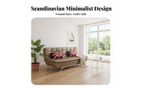 Foldable Design Fold-extendable Sofa Bed two-in-versatileUse transformable Furniture Space Saving Futon Couch abrasion Resistant for Pet Owners, Apartment Dwellers, Students, Small areas, Living Room, Home Office