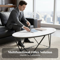 Modern Design managerial Sofa and Table Group Sturdy Construction Reception Seating sturdy Frame Office Lounge Set Comfortable paddinging for Business managerials, Company Owners, Interior Designers, Waiting Room, Lobby