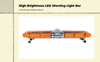 Waterproof yellow LED warning light