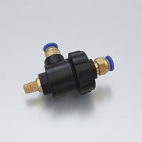 Quick Exhaust Valve Porous Filter Component Pneumatic Exhaust Valve Black Body