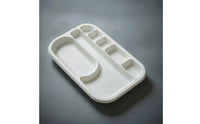 Compartment Tray Divided Hardware Organizer Tray Compact for Hobbyists