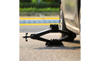 Slim-Design Manual Scissor Jack Foldable Scissor Jack with Crank Handle Long-Lasting Tool Strong for Tire Changes