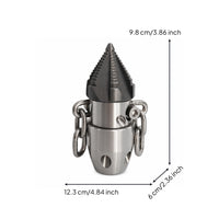 Rotating Sewer Nozzle Compact Cleaning Tip Steel Drain Cleaning Nozzle for Homeowners