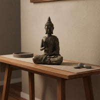Thai Buddha Sculpture Handmade Resin Buddha Sculpture Hand Painted for Buddhists