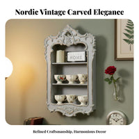 Ornate Wall wall rack European design Floating Shelf Multi-Functional for Homeowners