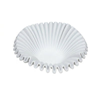 Resin Tray Featuring Wave-ribbedRibbed Exterior Elegant Candy Tray Stylish Display Bowl for Living Room, Entryway