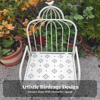 Foldable Chair-Shaped Plant Display space-saving Size Dollhouse Furnishing for children