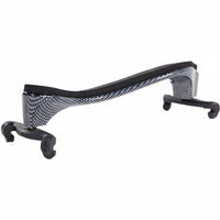 Violin Shoulder Rest Rubber Feet Adjustable Violin Shoulder Rest Carbon-Fiber Style String Instrument Accessory