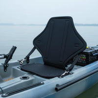 Stand-up Paddleboard Seat with Back Support Adjustable Straps Stand-up Paddleboard Seat with Backrest Ergonomic Design Kayak Chair Cushion