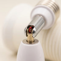 Bulb Holder for E27 Lamp with Flexible Gooseneck, Adjustable E27 to E27 Adapter for Directional Lighting, Heat Resistant up to 80°C, Swivel Base