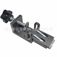 15-Degree Adjustable Woodworking Pocket Hole Jig with Clamp, for Drilling Angled Holes
