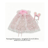 Goose Costume with Bunny Ears Easter Clothes Rabbit for Homeowners