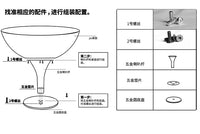 酒吧桌椅组合创意清吧小酒馆发光圆桌散台户外高脚桌露营民宿桌子 桌面直径80高76CM 顺丰包邮 工厂直发