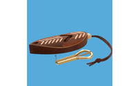 Jaw Harp with Beater Lightweight Jaw Harp Handcrafted Folk Instrument for Artists, Beginners, Casual Performance