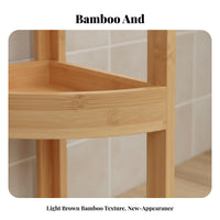 Three-Tier Triangular Stand Freestanding Three-Tier Triangular Storage areaSaving Storage Rack for Residents, Students, Living Room, Corner Areas