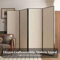 Arched Panel Screen Foldable Design Room separater Portable Minimalist design for Renters, Entryway, Bedroom