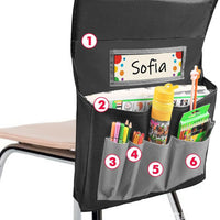 Amazon Chair Back Storage Bag for Classroom Supplies
