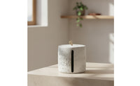 Toilet Paper Holder with Rope Handle Matte Toilet Paper Holder with Lid Space-Saving Dispenser for Washroom, Countertop