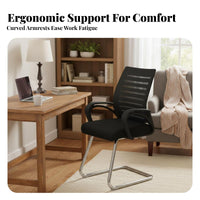Ergonomic Mesh Spine Wheeled Chair Adjustable Height Office Furniture Complete Circular Turn Gliding Rolling Casters