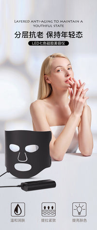 Photon Skin Rejuvenation LED Face Mask with Red and Blue Light