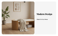 Fabric Top Entryway Stool Nordic design Upholstered Bench multi-functional Use Modern Design for Homeowners, Renters
