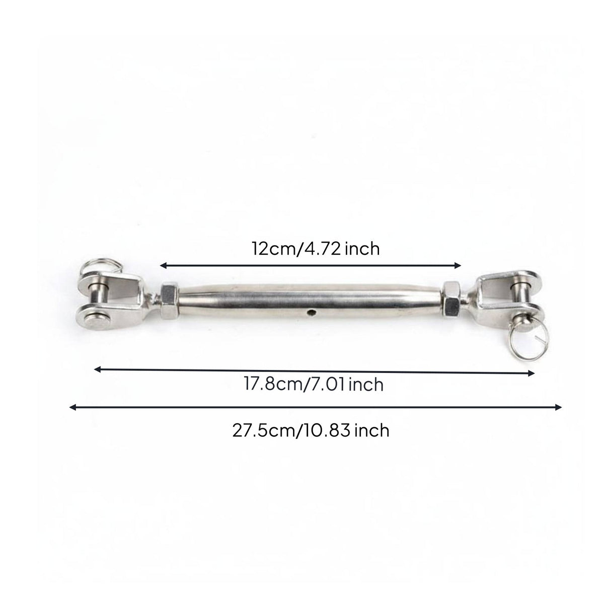 Closed Body Turnbuckle Stainless Steel Rigging Screw