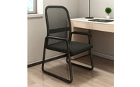 Cantilever Chair Ventilated Sled Base Chair Breathable Furniture for Guests, Students, Conference Room, Home Office
