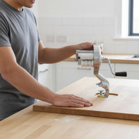 Tabletop Pasta Press Table Clamp Mount Manual Pasta Press Aluminum Alloy Body