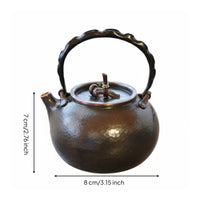 Hammered Copper Kettle Rust-Resistant Hammered Copper Tea Kettle