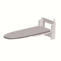 RODA Wall-Mounted Folding Ironing Board, Carbon Steel, Modern Minimalist