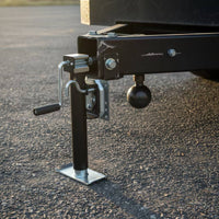 Trailer Jack Leg Heavy Duty Side-Mount Trailer Jack Manual for Campsite Leveling