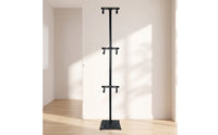 Adjustable Freestanding Bike Rack Indoor Vertical Two-Wheeler Rack Heavy Duty Floor Stand Secure for Children