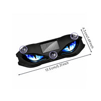 Window Warning Light LED Solar-Powered Vehicle Light for Glass Surfaces