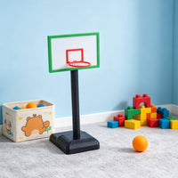 1/12 Scale Basketball Hoop Lightweight Dollhouse Basketball Hoop Bright Colors