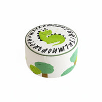 Removable and cleanable Cover Round Sitting Pouf Easy to Clean Round Pouf adaptable Use Floor pad Multi-Functional for Children, Toddlers, Living Room, literature corner, Playroom, Small Spaces