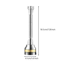 Faucet Extender, 360° Rotating Kitchen Sink Aerator, water-resistant Water-Saving Extension, Universal Tap Attachment, 3 Modes, Booster Strainer