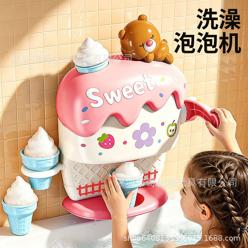 Ice Cream Foam Bath Toy for Kids